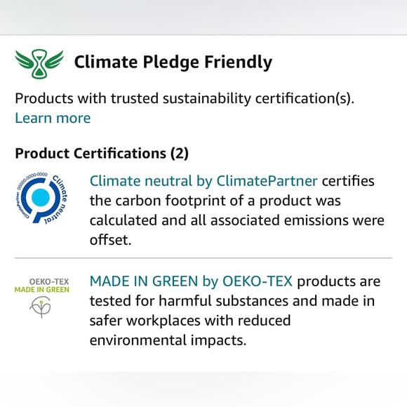 100% Organic Cotton 300 Thread Count Sheet Set - Light Gray, Full - Amazon Aware - Picture 6 of 11